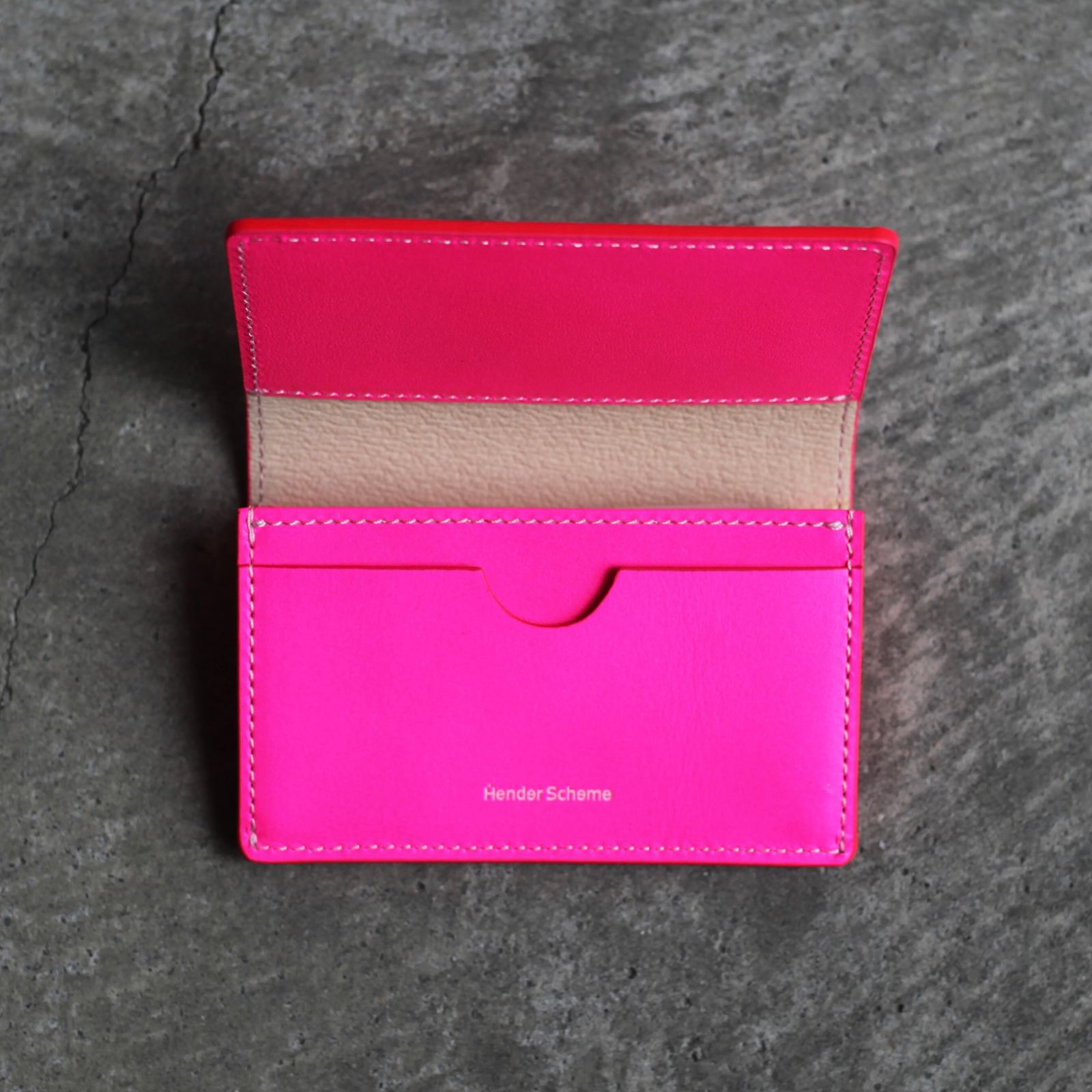 【残り一点】Highlight Folded Card Case(PINK)