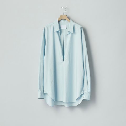 【残り一点】Suvin Cotton Oversized Skipper Shirt