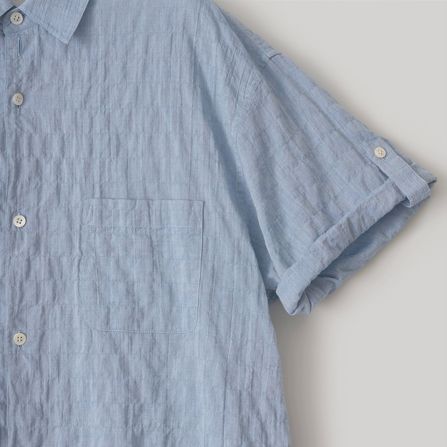【残り一点】River Roll-Up Shirt