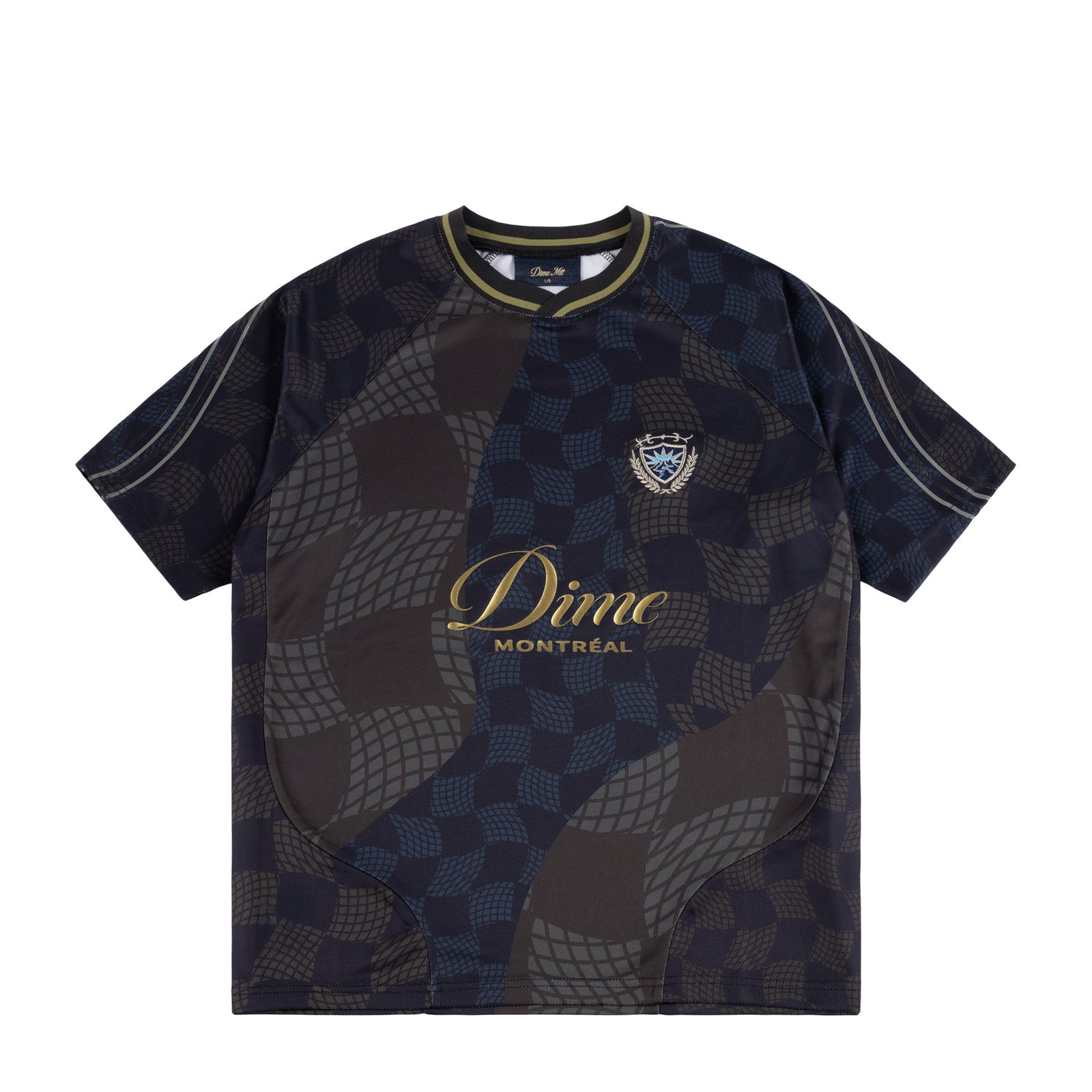 【DIME】オフホワイト&グレー Checkered ジャージー Dime - 【残りわずか】Checkered Home Jersey | ACRMTSM ONLINE