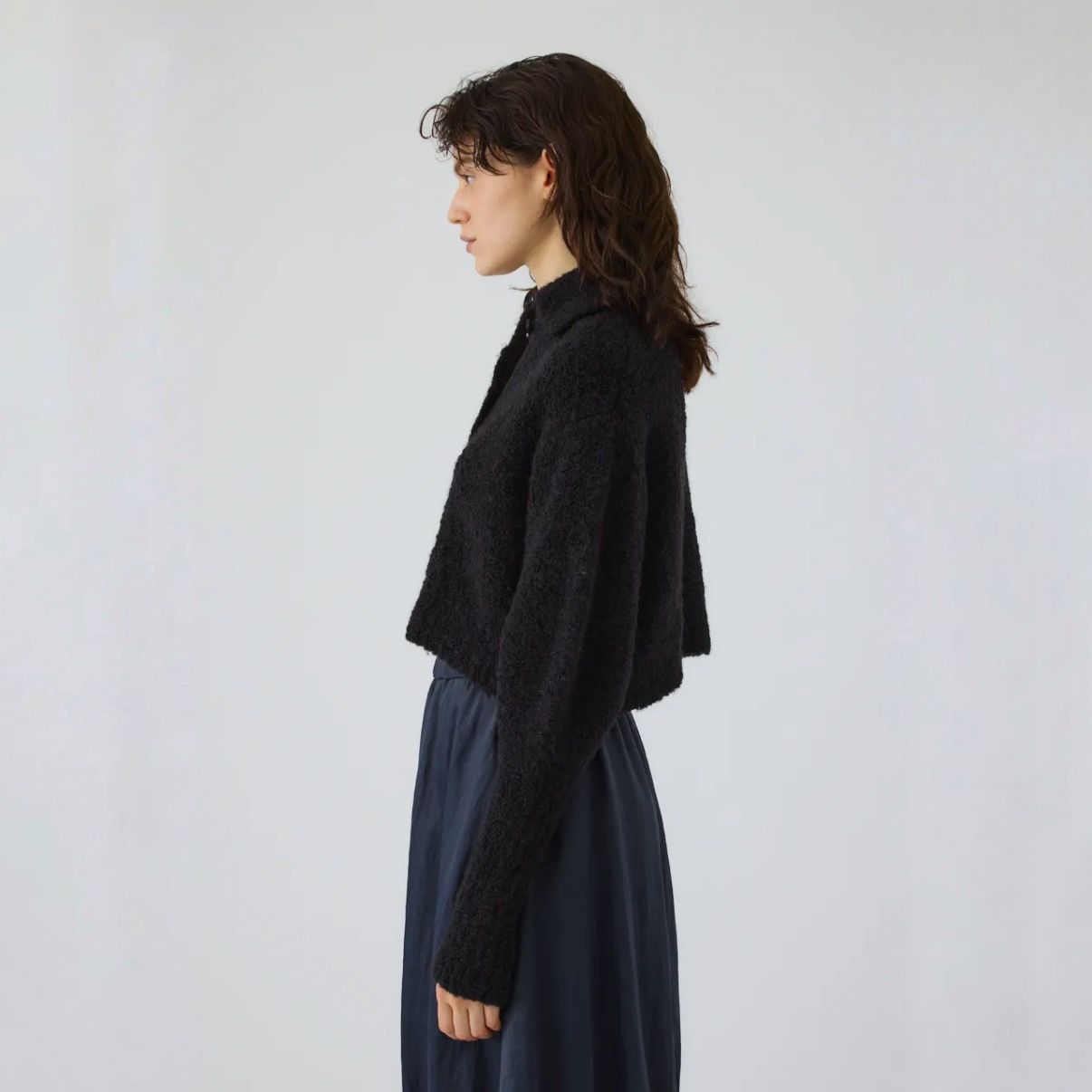 【残り一点】Boucle Short Knit