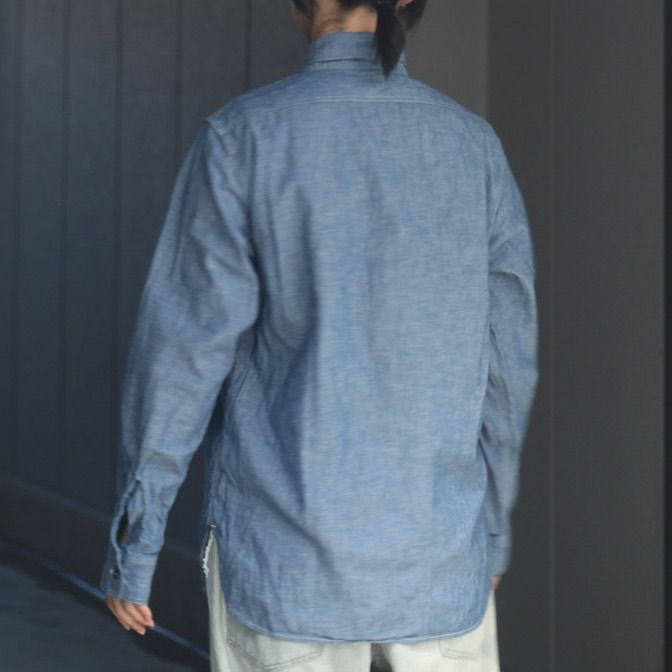 【残りわずか】Chambray Work Shirt