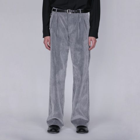 【残り一点】Flocked Denim Wide Tailored Pants