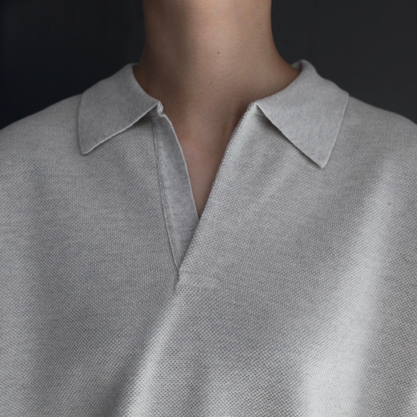 【残り一点】Co/Wo Moss Stitch Skipper