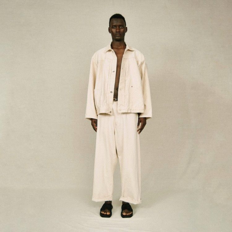 【残り一点】Pleats Jacket(ONE WASH)