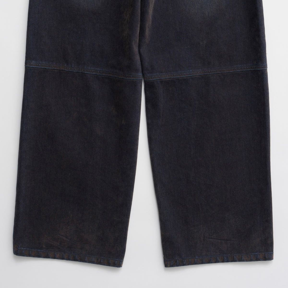 【残り一点】Curve Line Flocky Denim