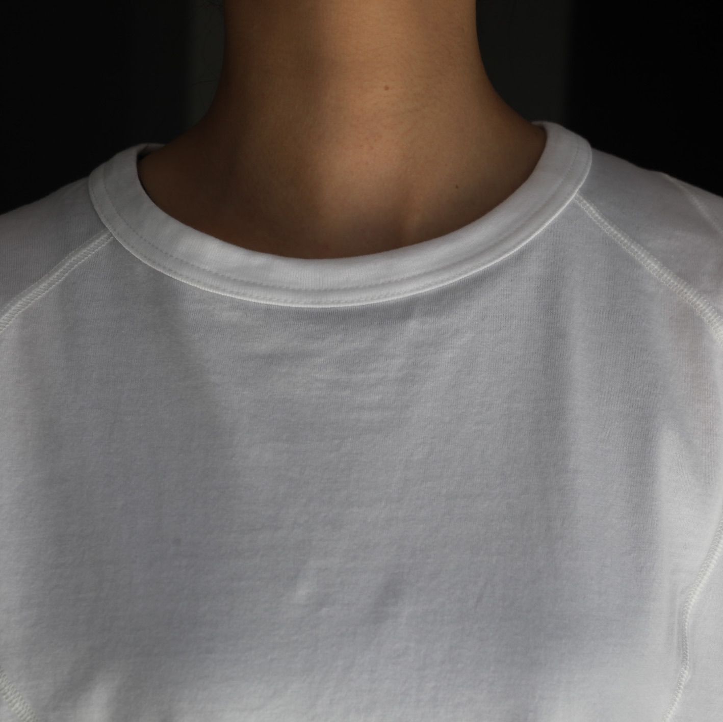 【残り一点】Panelled Half Sleeve T-Shirt
