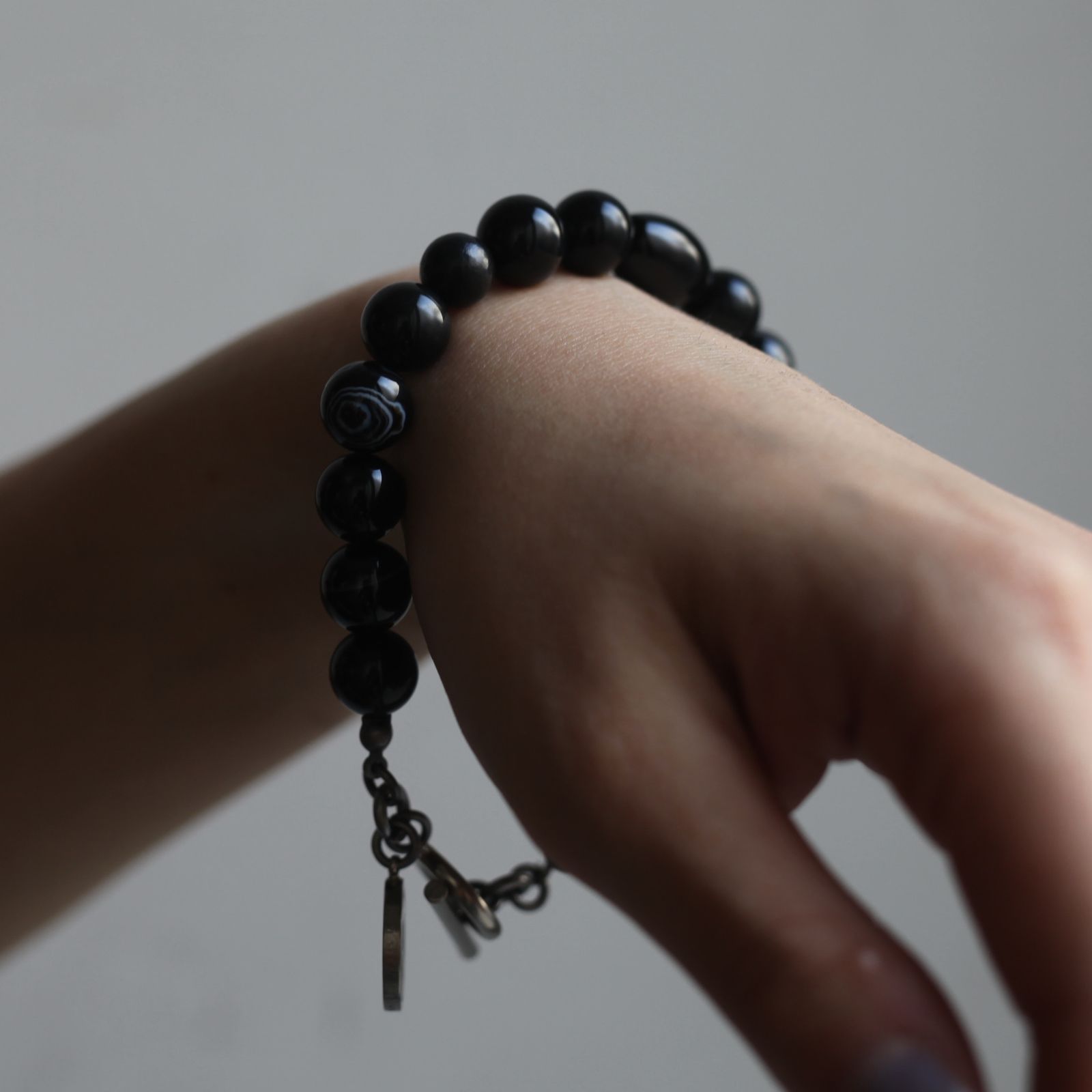 SOSHIOTSUKI - 【残りわずか】Single Juzu Bracelet(BLACK) | ACRMTSM