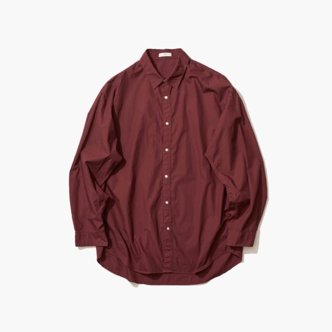 ATON - 【残り一点】Cotton Lawn Oversized Shirt | ACRMTSM