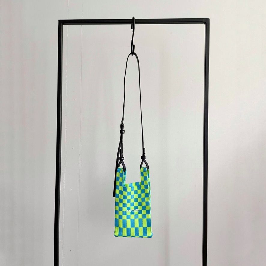 【残り一点】Ichimatsu Market Bag_Mini
