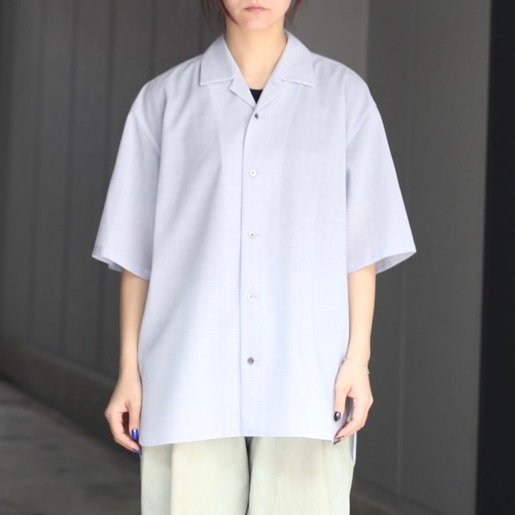 【残り一点】Open Collar Shirt_C