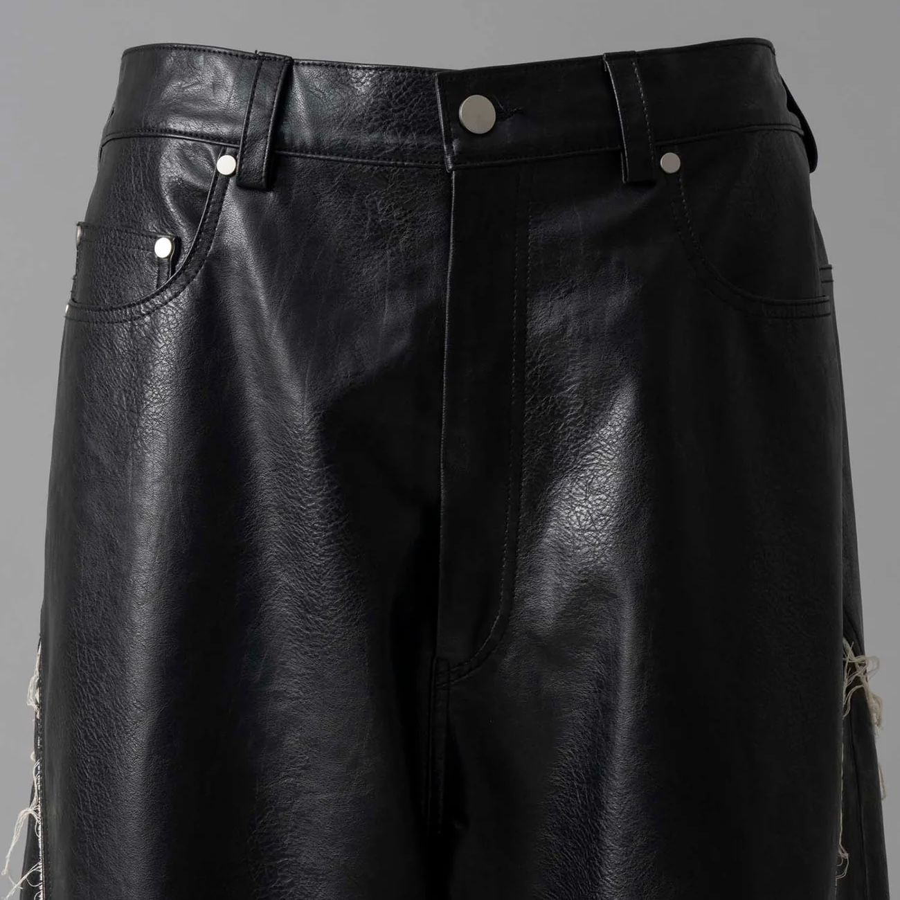 【残り一点】Artificial Leather Wide Leg Pants