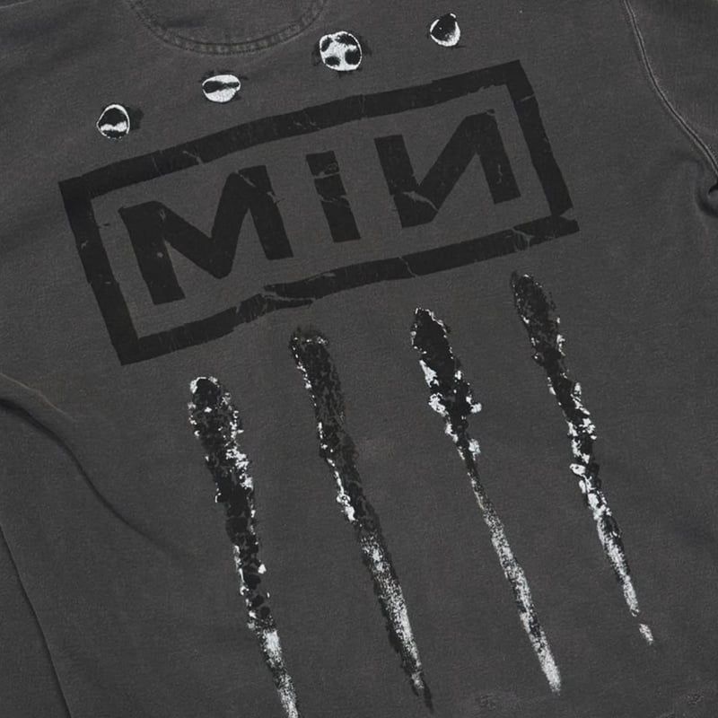 【残り一点】Bootleg Zip Up Hoodie With Damaged(SHINE)