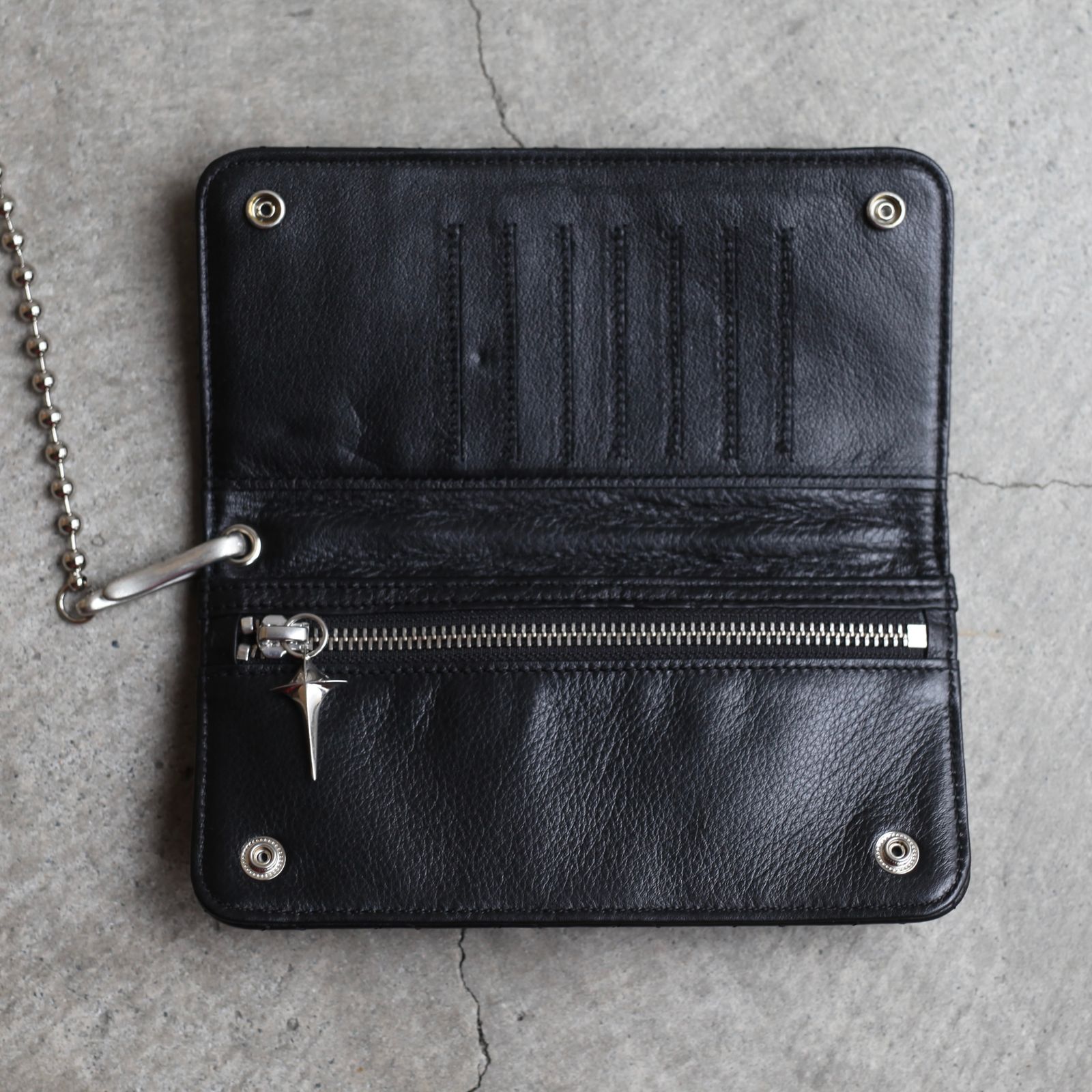 【残り一点】Chopper Quilted Long Wallet