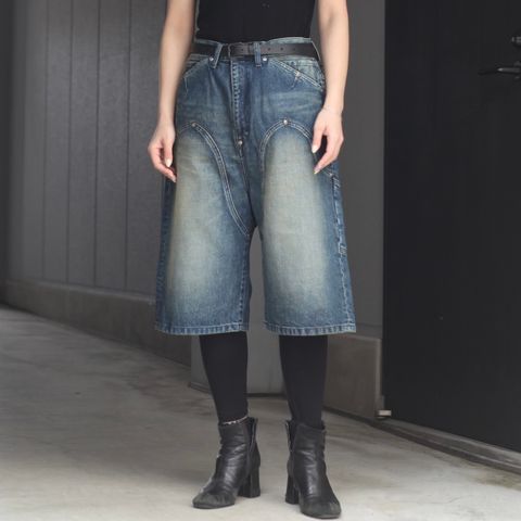 【残り一点】Newcommune Baggy Denim Shorts