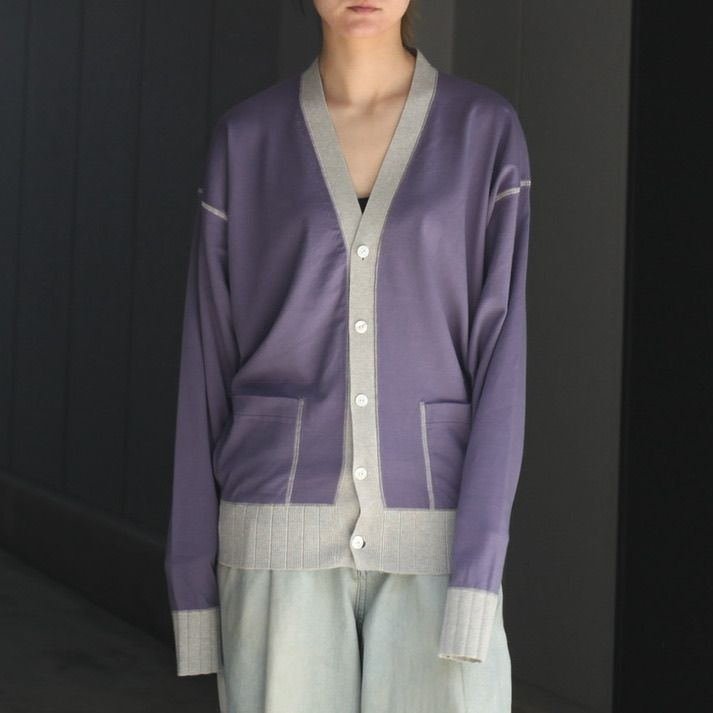 HERILL - 【残り一点】Suvincotton Sweatcardigan | ACRMTSM ONLINE STORE