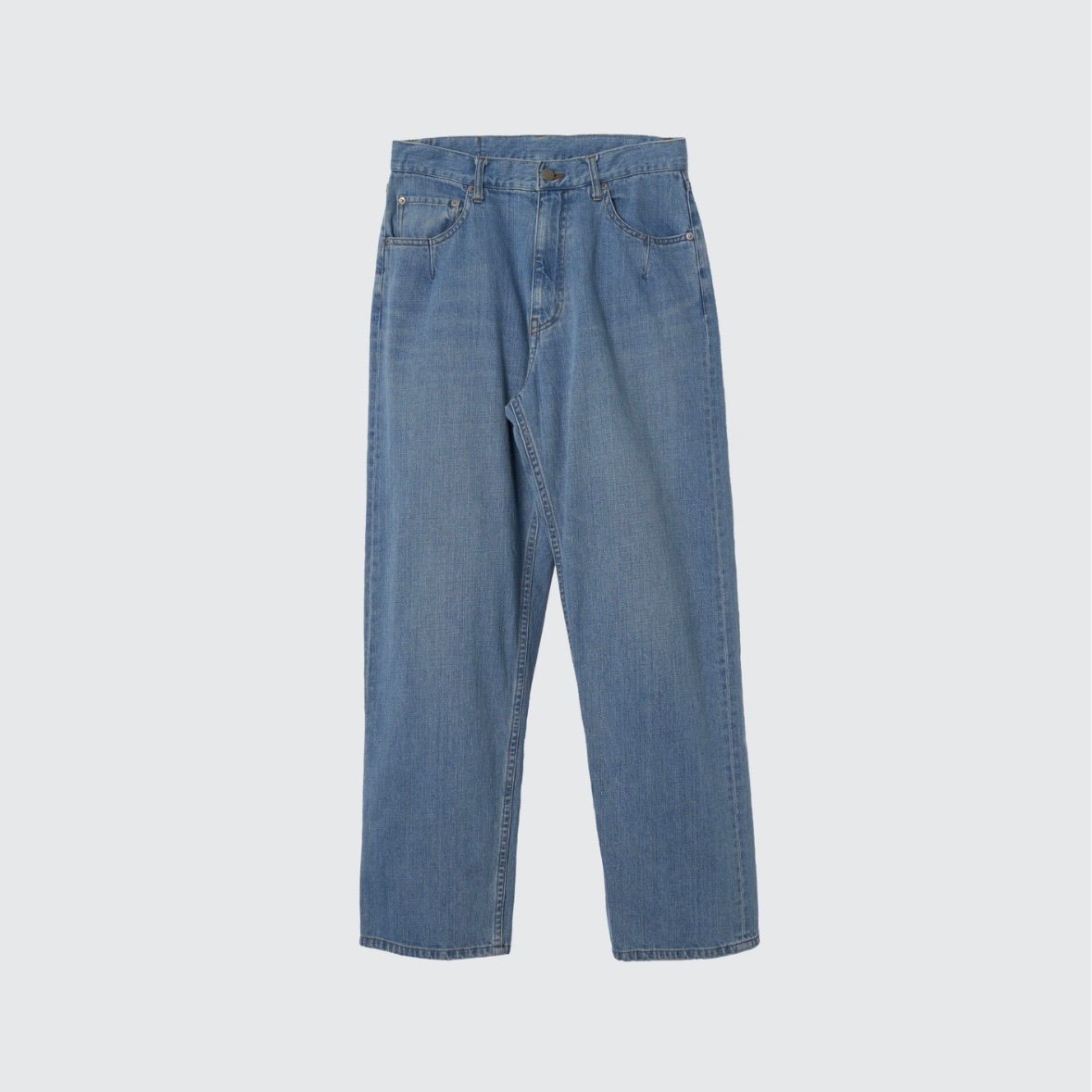 パンツ 25SS YOKE Bleached Denim Wide Straight 25SS YOKE Bleached Denim Wide Straight