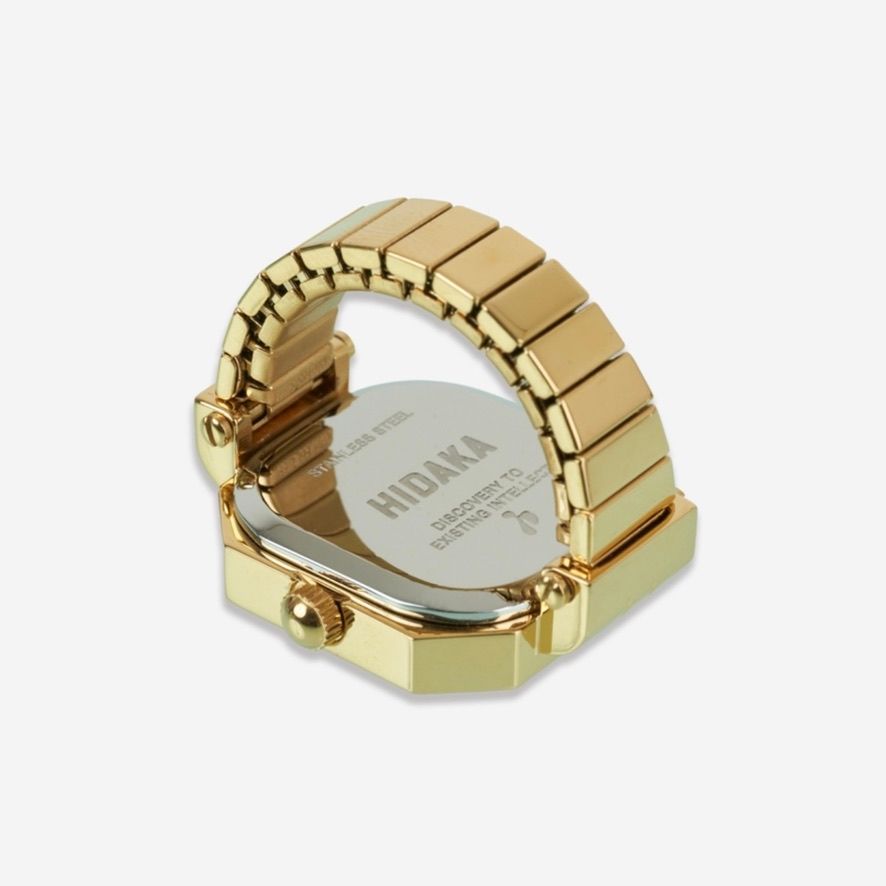 【残り一点】Facet Ring Watch(GOLD)
