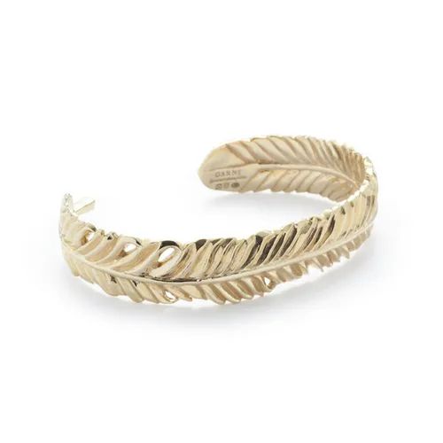 【お取り寄せ注文可能】Eagle Feather Bangle(K10 YELLOW GOLD)