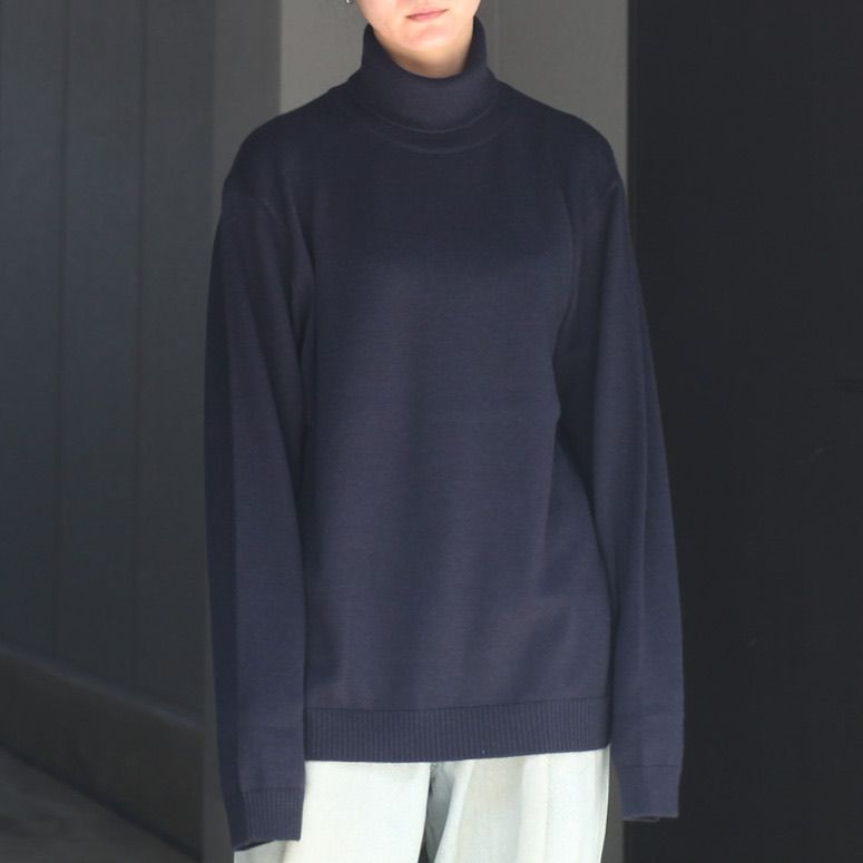 ATON TURTLENECK SWEATER エイトン タートルネックセーター smcint.com