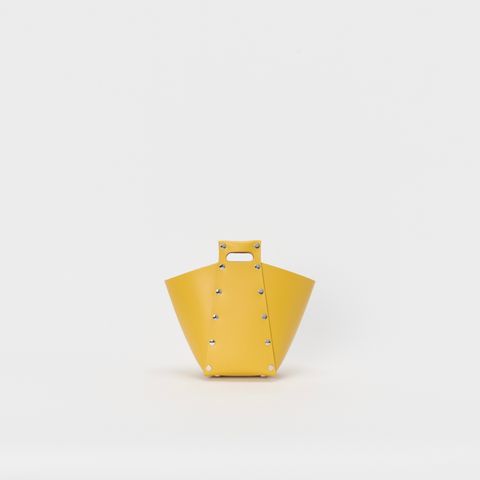 【残り一点】Assemble Pyramid Bag_S(YELLOW)