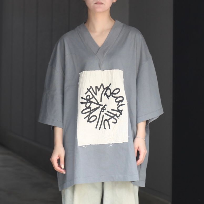 【残り一点】MBLプリントVネックTee