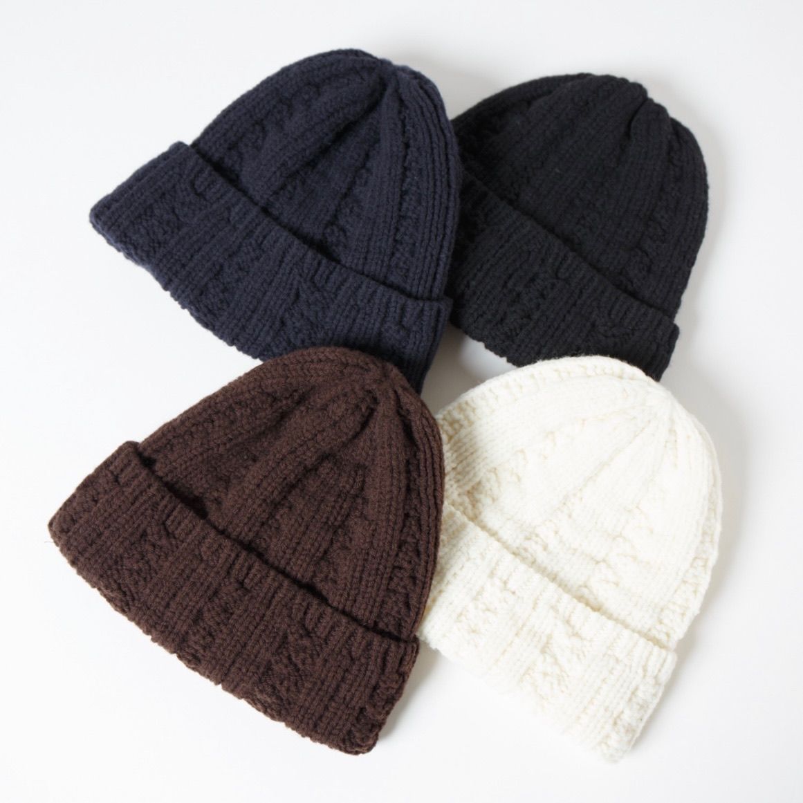 【残り一点】Insideout Cable Knit Cap
