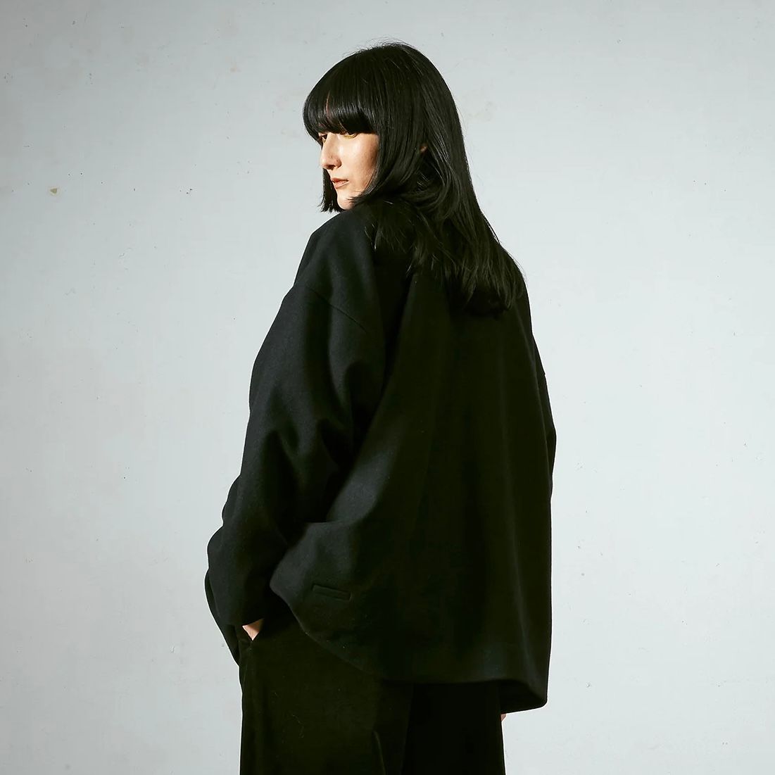 【残り一点】メルトンBIGハーフコート