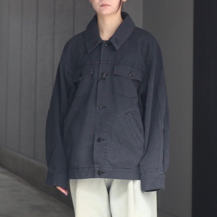 【残り一点】6ozデニムブルゾン(USED)