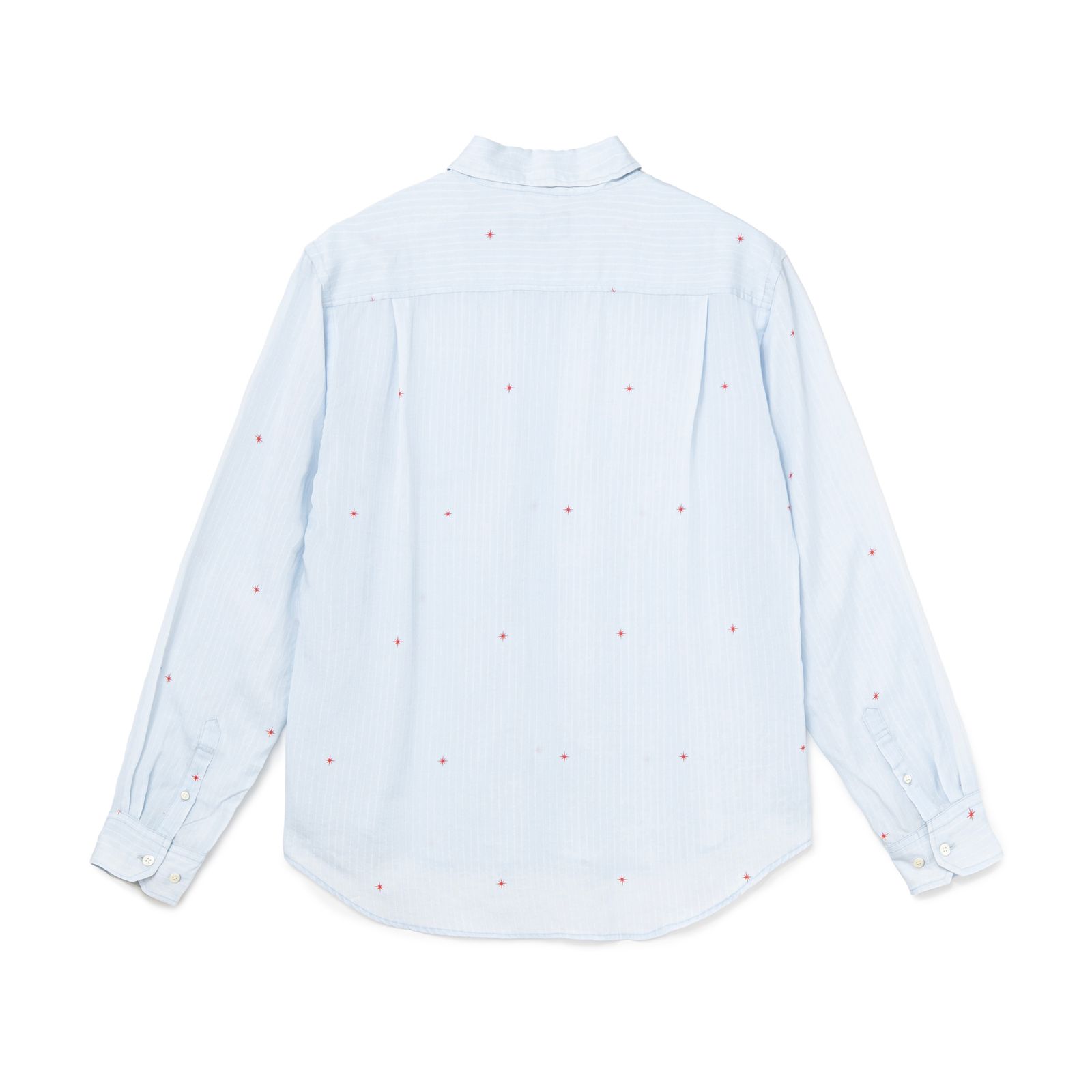 【残り一点】Printed Sparkle Striped Shirt