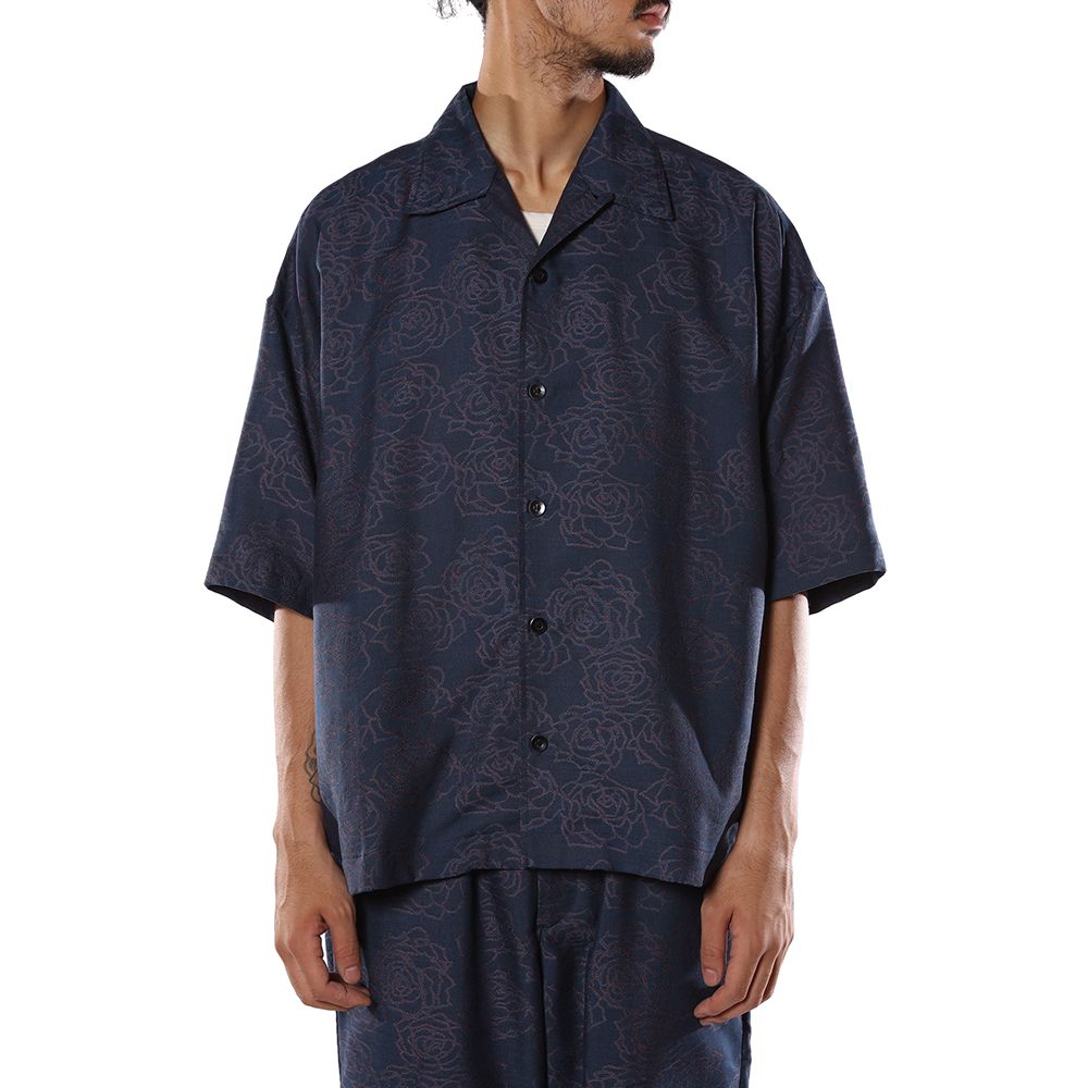 【残り一点】5 Length Rose Pattern Jacquard SH