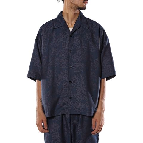 【残り一点】5 Length Rose Pattern Jacquard SH