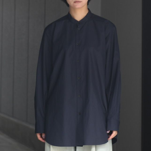 【残り一点】Suvin Broad Band Collar Shirt
