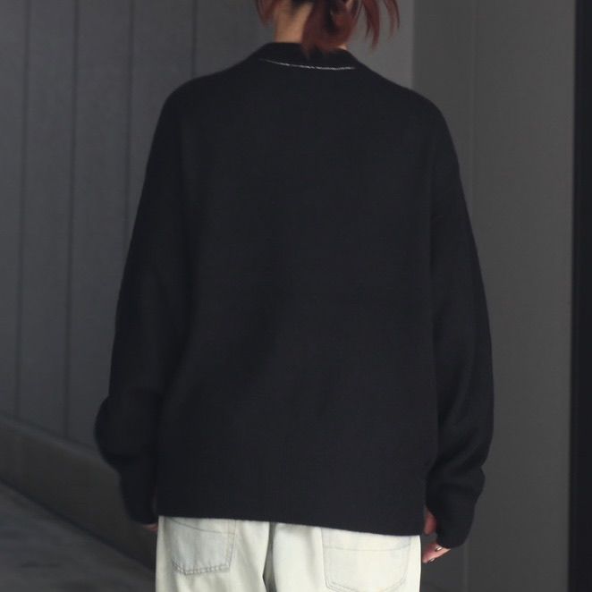 【残り一点】Cashmere Wholegarment Crewneck Sweater