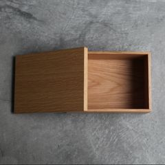 【再販売通知受付可能】スクエアボックス_L(OAK)