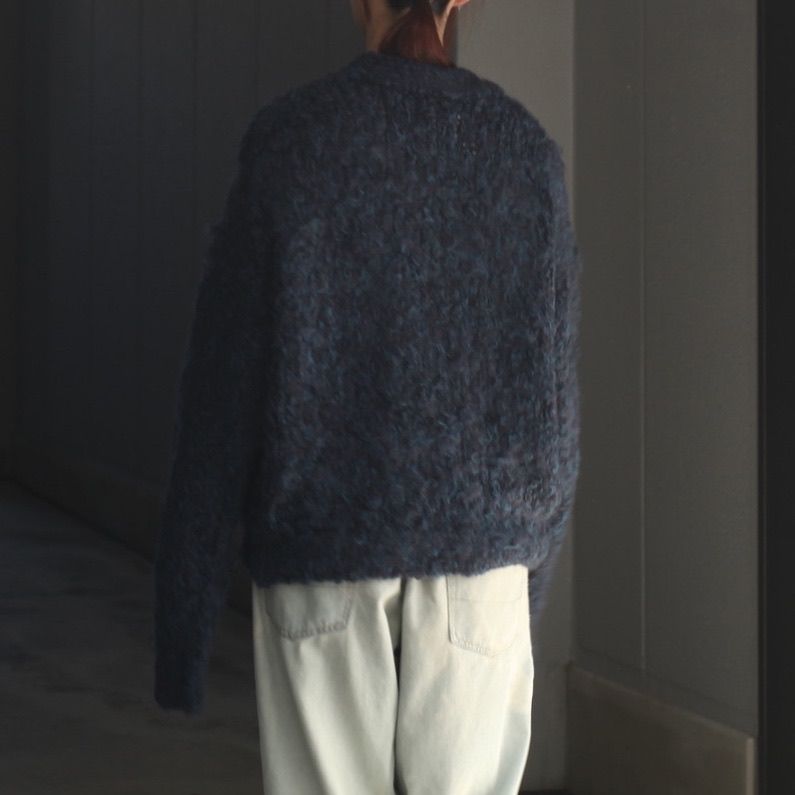 【残り一点】3Color Mix Mohair Cardigan