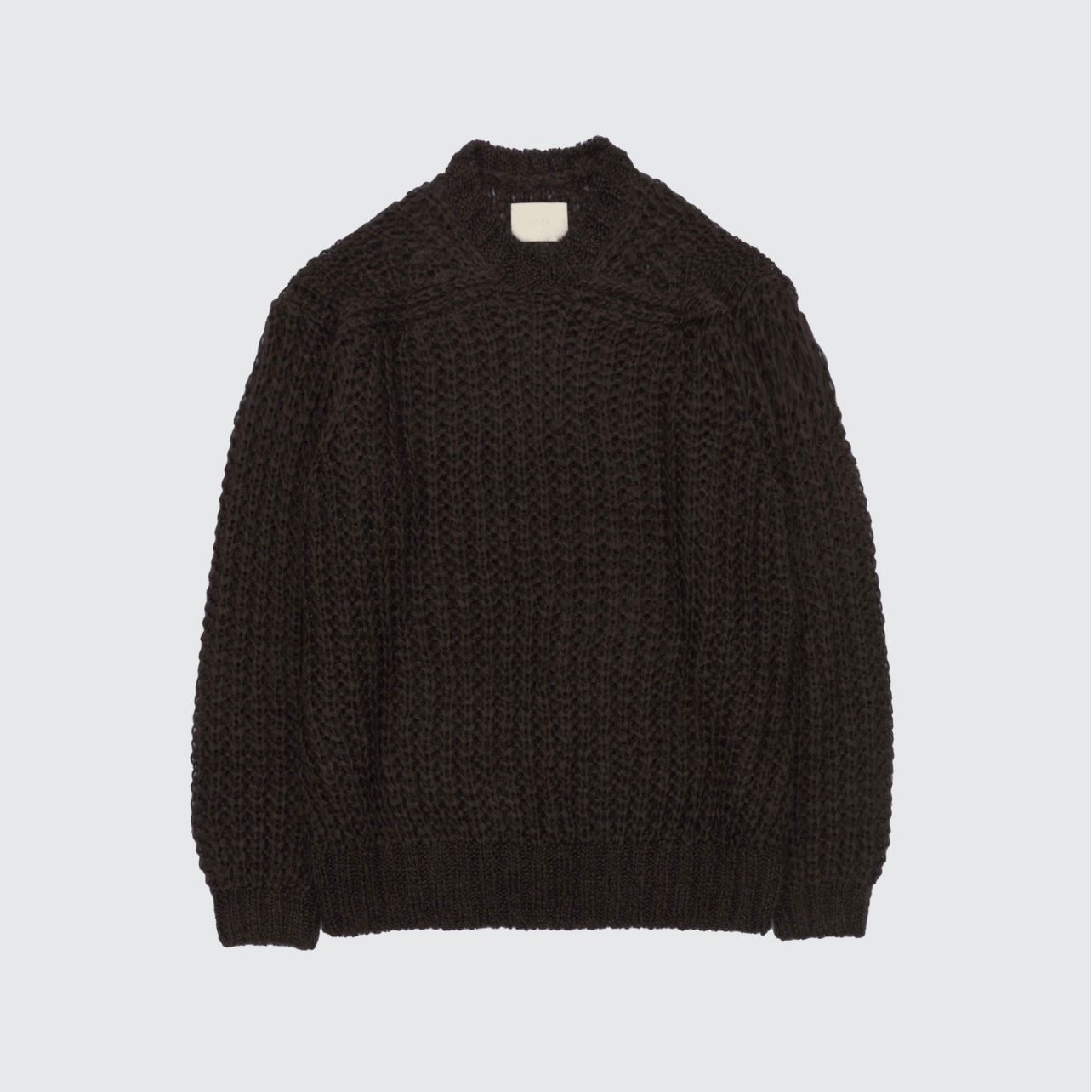 【残り一点】Mohair Silk Big Rib Crewneck