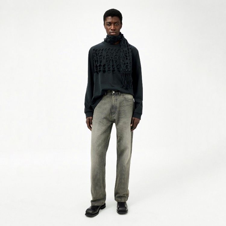 【残り一点】Third Cut(ASH DUST CHAIN TWILL)