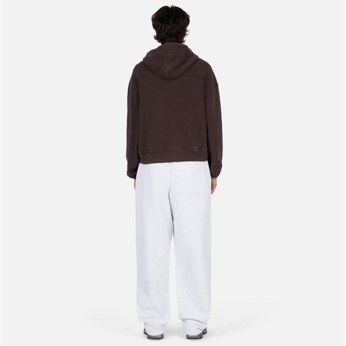 【残り一点】Distressed Terry Zip Hoodie
