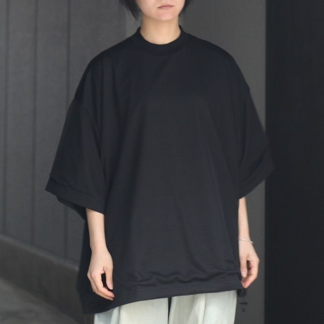 【残りわずか】Balloon Double Layered Mesh Short Sleeve T-shirt