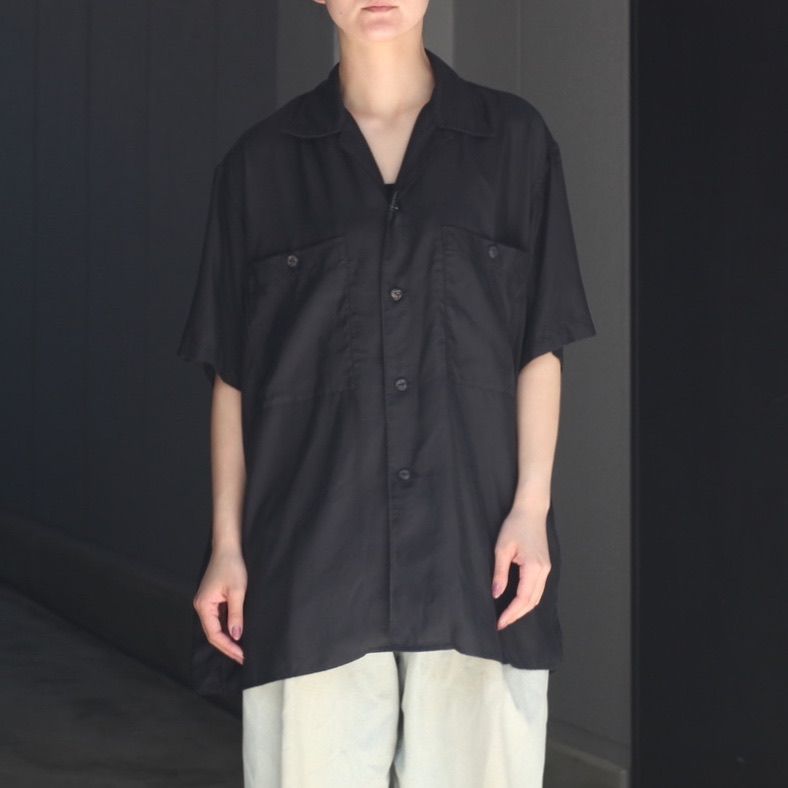 YOKE - 【残り一点】Cupro Open Collar Shirt | ACRMTSM ONLINE STORE