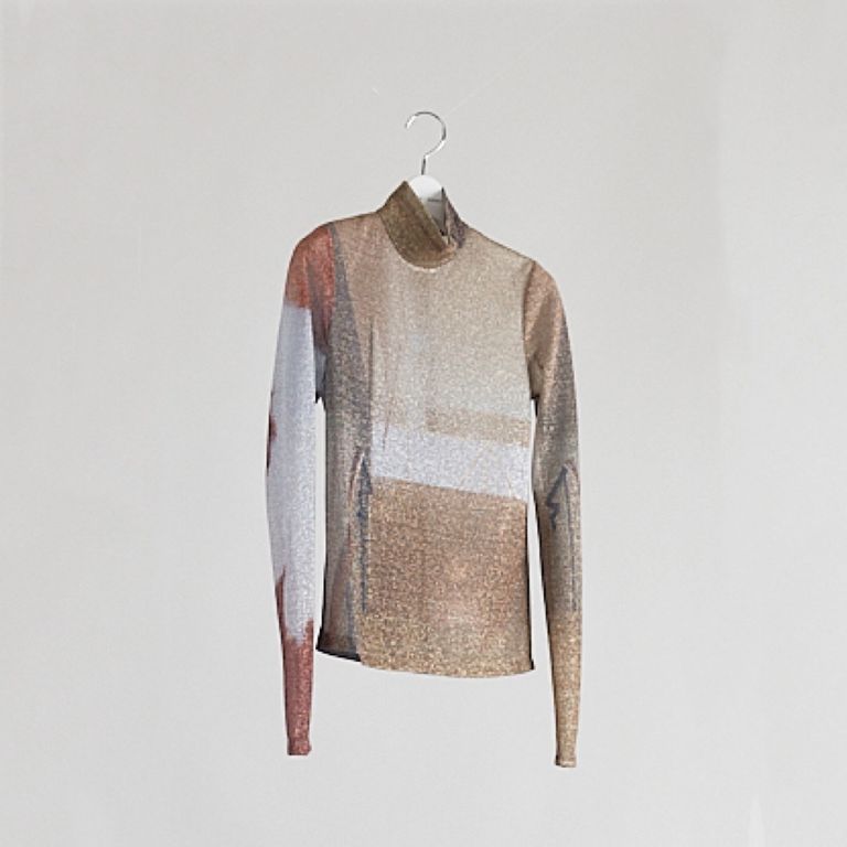 YOHEI OHNO - 【残り一点】Graphic Glitter Tops | ACRMTSM ONLINE STORE