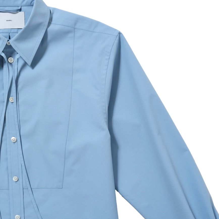 【残り一点】Ribbon Collar Shirts