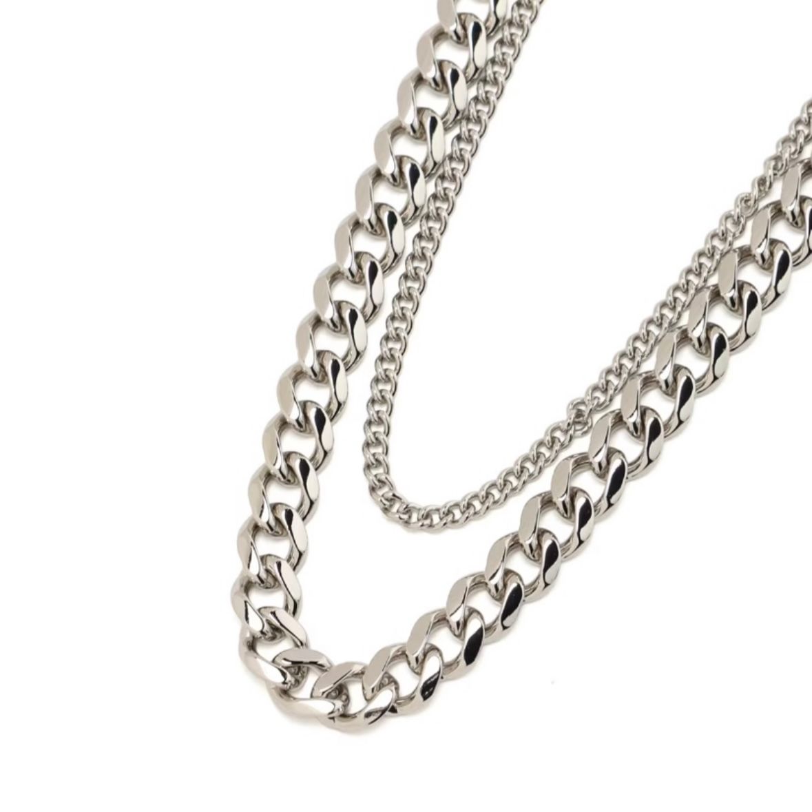 【残り一点】ラウンドネックレス(SILVER)