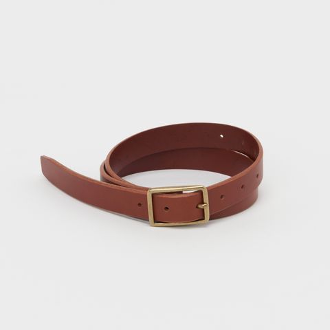 【次回入荷2月中旬予定】Rectangle Belt(BROWN)
