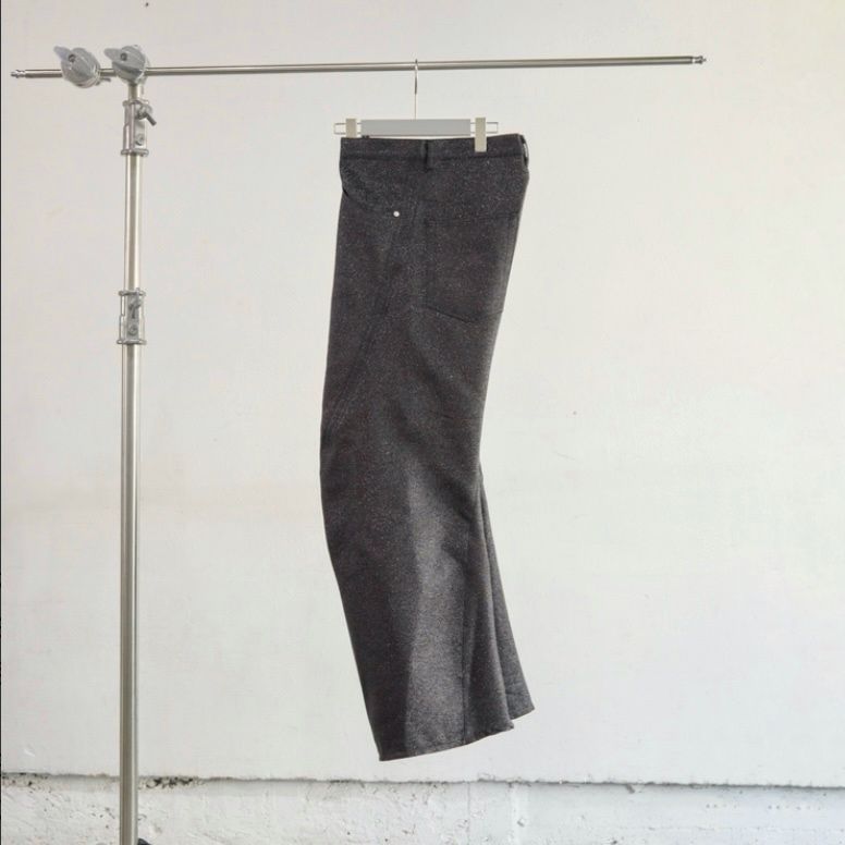 【残り一点】Glitter Twill 3D Twisted Wide Leg 5P Pants