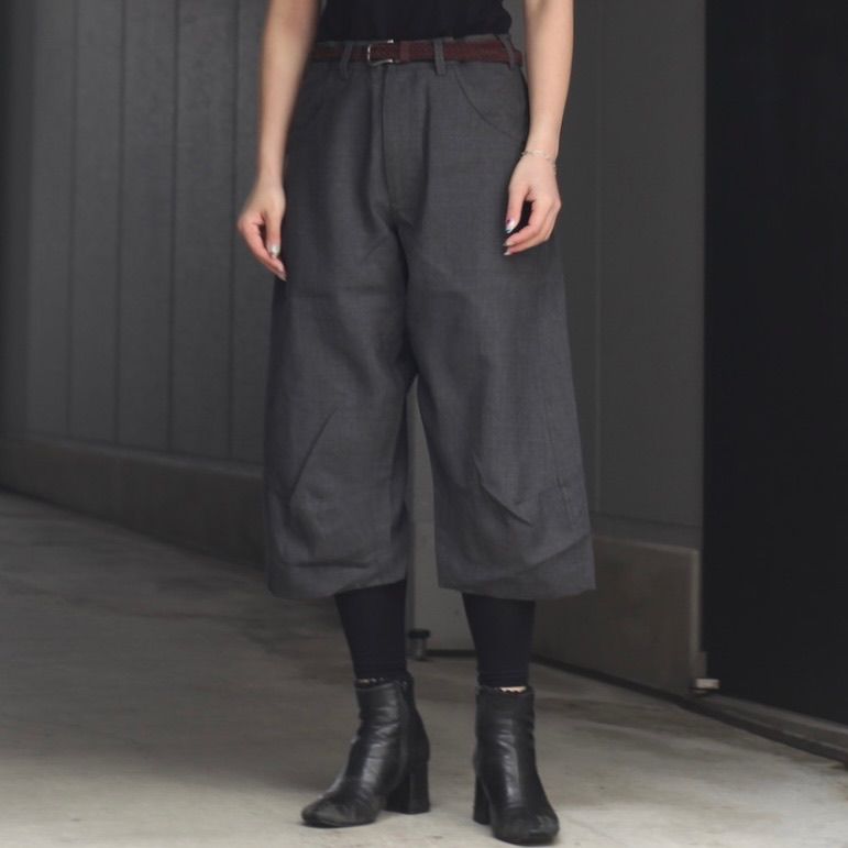 Omar Afridi - 【残り一点】Knee Darted Flare Shorts | ACRMTSM