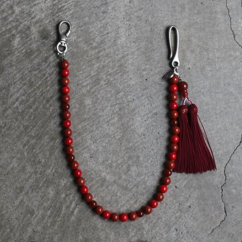 【お取り寄せ注文可能】Juzu Wallet Chain(RED)