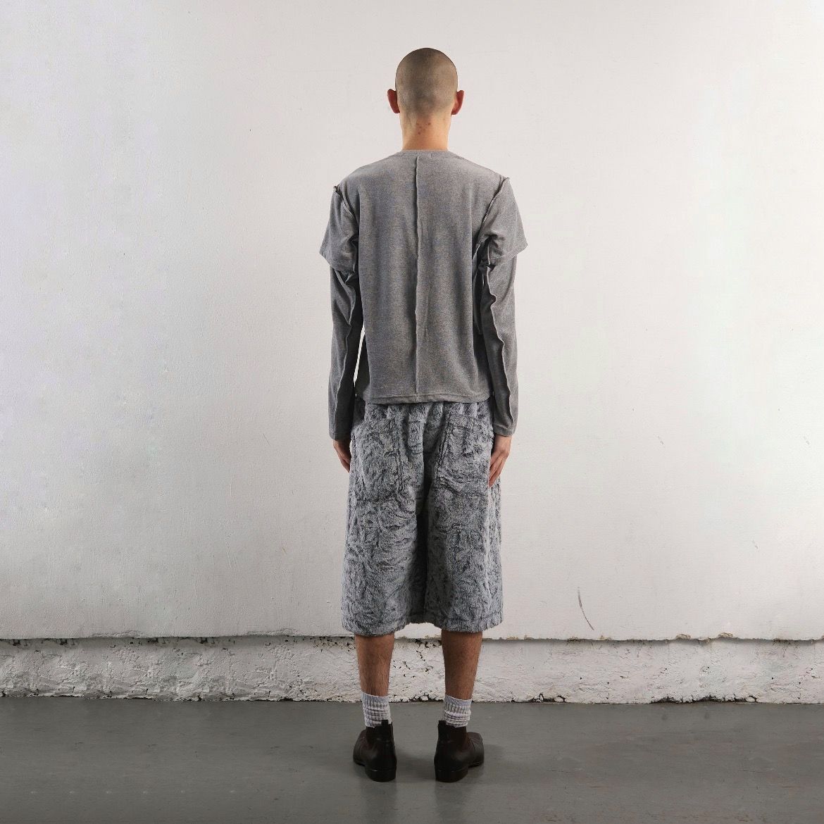 【残りわずか】Velour Double Layer Long Sleeve T-shirt
