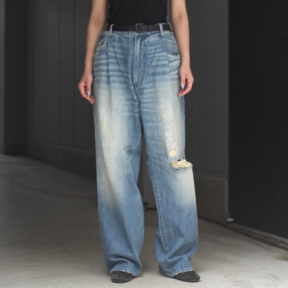 【残り一点】12.5OZ5ポケットデニムパンツ
